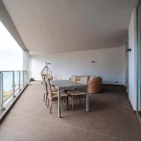 公寓 Lux Flat, Sea View, Ac, 3 Pools And Gym
